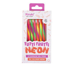 KIRUKI ROLLER TUTTI FRUTTI NEON X 6 ( 338857 )