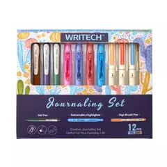 WRITECH SET JOURNALING COLOR MILD X 12 PZS ( 339669 )