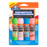 ELMERS PEGAMENTO EN BARRA CON AROMA X 4 UNID