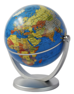 GLOTTER GLOBO TERRAQUEO MULTIGIRO BASE PLASTICA POLITICO 10 CM DIAM. - comprar online