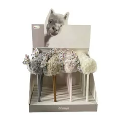 WERO BOLIGRAFO LLAMA POMPON TINTA AZUL X UNID. - comprar online