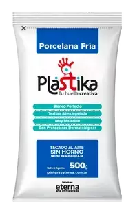 ETERNA PORCELANA EN FRIO PLASTIKA X 500 GRS ( 335640 )