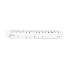 DELI REGLA TRANSPARENTE 15 CM, ( 324168 )