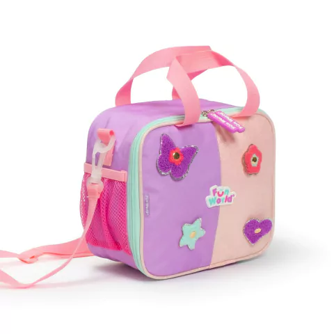 Lunchera Fun World patch DIY