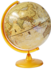 GLOTTER GLOBO TERRAQUEO SEPIA BASE PLASTICA POLITICO 20 CM DIAM. 207AW