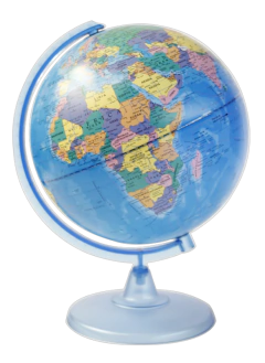 GLOTTER GLOBO TERRAQUEO BASE PLASTICA POLITICO 20CM DIAM. 207W - comprar online