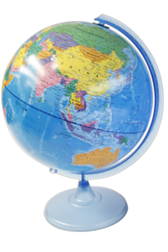 GLOTTER GLOBO TERRAQUEO BASE PLASTICA POLITICO 25 CM DIAM. 257W - comprar online