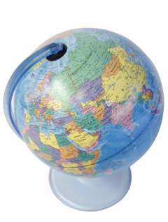GLOTTER GLOBO TERRAQUEO BASE PLASTICA POLITICO 30CM DIAM. 307W - comprar online
