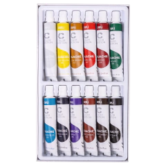 DELI SET DE TEMPERAS COLOR EMOTION X 12 COLORES 12 MLC/U ( 333629 ) en internet