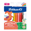 PELIKAN PLASTILINA GLITTER X 10 COLORES ( 332264 )