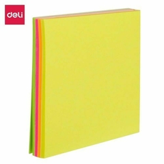 DELI NOTAS ADHESIVAS FLUO 76X76 X 100 HJS ( 325934 ) - comprar online