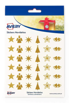 AVERY STICKERS NAVIDEÑOS