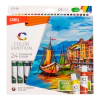 DELI TEMPERA COLOR EMOTION X 24 COLORES 12 ML C/U + 1 PINCEL ( 333630 )