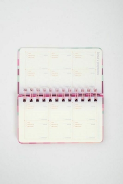 FW AGENDA 2025 PINK SEMANAL POCKET - tienda online