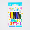 KIRUKI CRAYONES JUMBO X 6 COLORES ( 338856 )