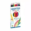 GIOTTO LAPICES STLNOVO X 12 COLORES ( 36273 )