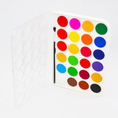 KIRUKI ACUARELAS RAINBOW X 24 COLORES + 1 PINCEL ( 338853 ) - comprar online