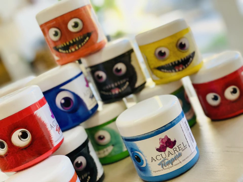 TEMPERAS ACUAREL POTE X 250 GRS ( 331419 )