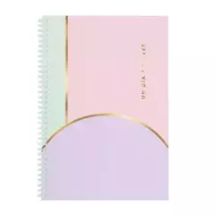 FW CUADERNO UNIVERSITARIO A4 T/SEMI RIGIDA PASTEL 80 HOJAS RAYADAS ( 337515 )