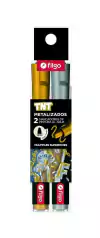 FILGO MARCADOR TNT PINTURA AL AGUA X 2 COLORES METALIZADOS 3.0 MM