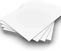 CARTON MONTADO BLANCO 70X100