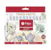 FILGO MARCADOR ARTISTICO ALLOY DOBLE PUNTA TONOS PASTEL X 12 ( 335336 )