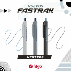 FILGO BOLIGRAFO RETRACTIL FASTRAK NEUTROS 1.0 ( 337992 )