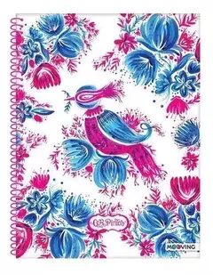 MOOVING CUADERNO TAPA SEMI RIGIDA CAR PINTOS 80 HJS RAYADAS