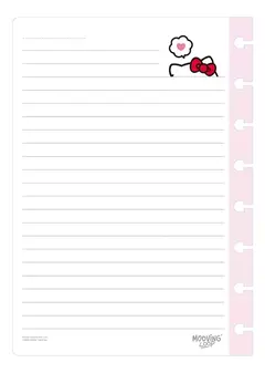 MOOVING REFILL PARA CUADERNO INTELIGENTE A5 HELLO KITTY - comprar online