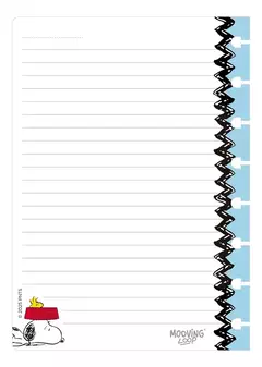 MOOVING REFILL PARA CUADERNO INTELIGENTE A5 SNOOPY en internet