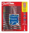 SHARPIE MARCADORES ACRILICOS PUNTA PINCEL X 12 COLORES ( 337283 )