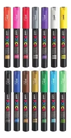 UNI-POSCA MARCADOR PC-1M 0.7 MM ( 65898 )