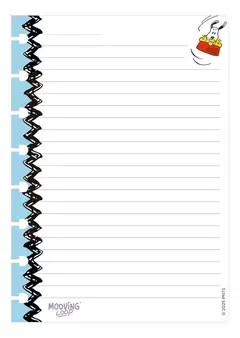 MOOVING REFILL PARA CUADERNO INTELIGENTE A5 SNOOPY - comprar online