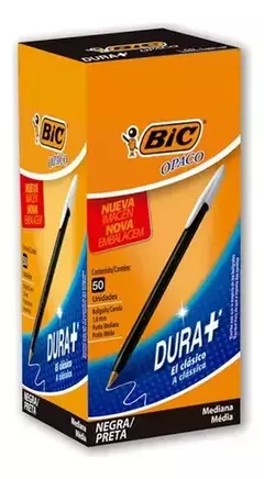 BIC BOLIGRAFO OPACO CAJA X 50 UNID. - comprar online