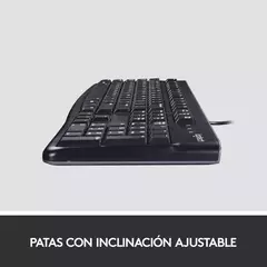 LOGITECH TECLADO K120 USB PLUG AND PLAY - tienda online