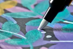 Marcador Acrílico Sharpie Creative Punta Redonda X5 Colores en internet