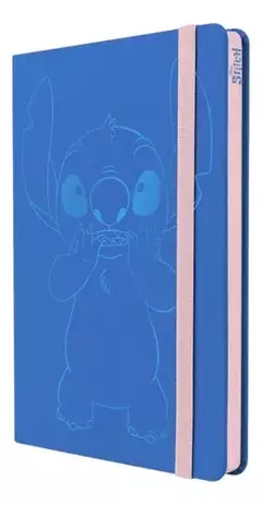 MOOVING NOTES A5 STITCH TAPA DURA RAYADO