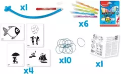MAPED SET CREATIVO BLOW PEN ART ( 334089 ) en internet