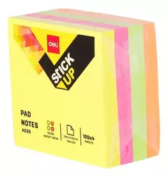 DELITA NOTAS ADHESIVAS FLUO TACO 76X76 MM X 400 HJS ( 324170 )