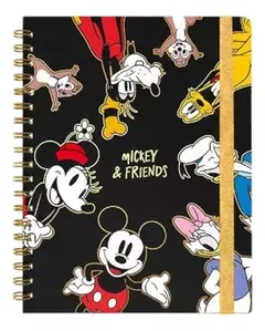 MOOVING CUADERNO CON ESPIRAL A5 MICKEY MOUSE 80 HJS RAYADAS - comprar online