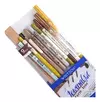Set De Journaling Writech + Cartuchera - Earth Tones X10