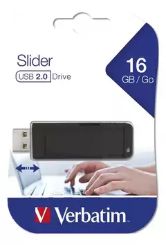 VERBATIM PEN DRIVE SLIDER USB 2.0 16 GB/GO ( 321047 ) en internet