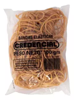 CREDENCIAL BANDAS ELASTICAS X 100 GRS ( 9284 )