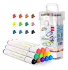 DELI MARCADORES TRIANGULAR DOBLE PUNTA AL AGUA COLORUN X 12 ( 337600 )