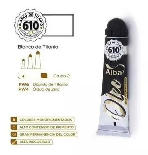 ALBA OLEO BLANCO DE TITANIO 125 ML