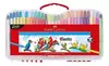 FABER MARCADORES FIESTA ESTUCHE PLASTICO X 60 COLORES - comprar online