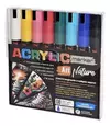 PLANTEC MARCADORES ART NATURE ACRILICO CLASICOS X 8 COLORES TRAZO MEDIANO - comprar online