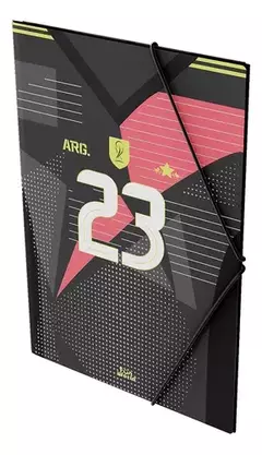 FW CARPETA N5 3 SOLAPAS C/ELASTICO FUTBOL - comprar online