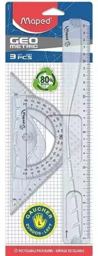 MAPED SET DE GEOMETRIA PARA ZURDO X 3 PAZ