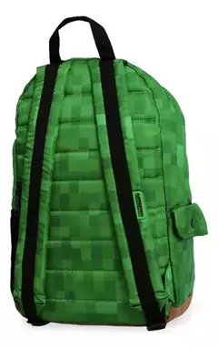 MOOVING MOCHILA ESPALDA MINECRAFT PIXEL - comprar online